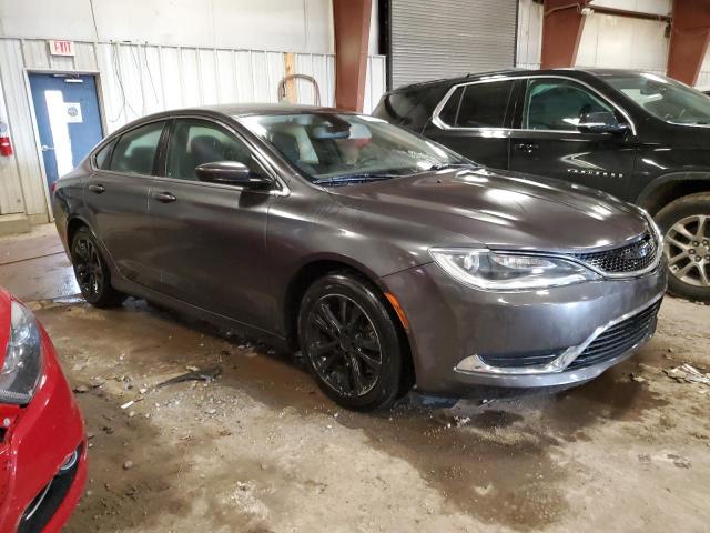 1C3CCCAB9FN605950 - 2015 CHRYSLER 200 LIMITED GRAY photo 4