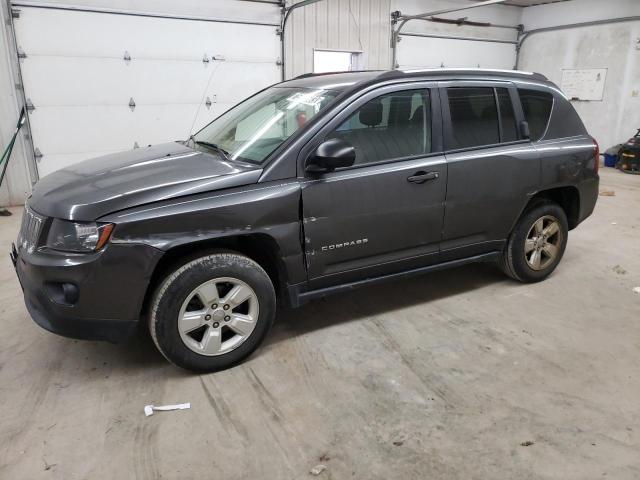 1C4NJCBA4GD815184 - 2016 JEEP COMPASS SPORT GRAY photo 1