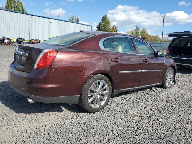 1LNHM94R29G613922 - 2009 LINCOLN MKS BURGUNDY photo 3