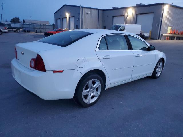 1G1ZA5EU2CF393832 - 2012 CHEVROLET MALIBU LS WHITE photo 3