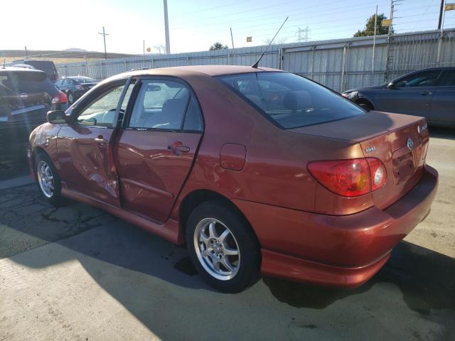 1NXBR32E33Z097146 - 2003 TOYOTA COROLLA CE RED photo 2