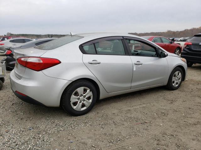 KNAFK4A64G5442594 - 2016 KIA FORTE LX SILVER photo 3