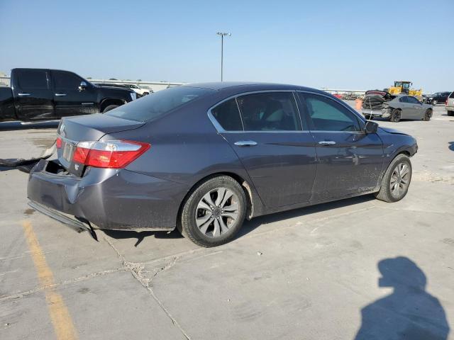 1HGCR2F34EA017385 - 2014 HONDA ACCORD LX GRAY photo 3