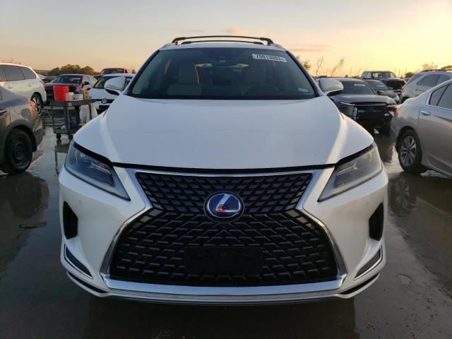 JTJHGKFA4L2012474 - 2020 LEXUS RX 450H L WHITE photo 5