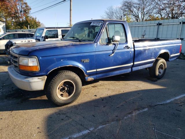 1FTEF15Y3TLA42965 - 1996 FORD F150 BLUE photo 1