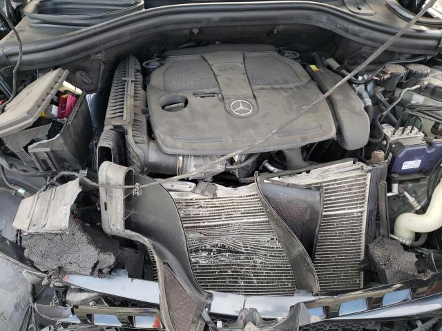 4JGDA5HB1EA348985 - 2014 MERCEDES-BENZ ML 350 4MATIC GRAY photo 11