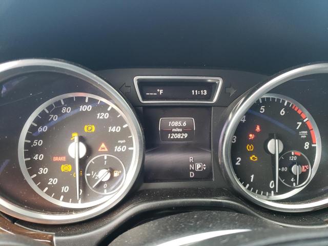 4JGDA5HB1EA348985 - 2014 MERCEDES-BENZ ML 350 4MATIC GRAY photo 9