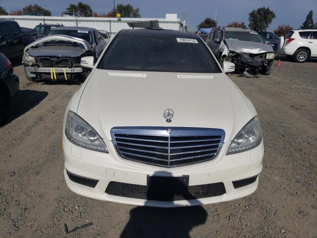 WDDNG7HB1AA337990 - 2010 MERCEDES-BENZ S 63 AMG WHITE photo 5