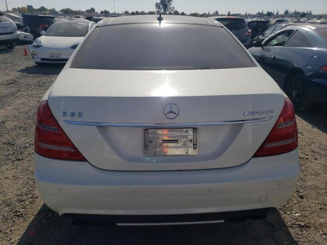 WDDNG7HB1AA337990 - 2010 MERCEDES-BENZ S 63 AMG WHITE photo 6