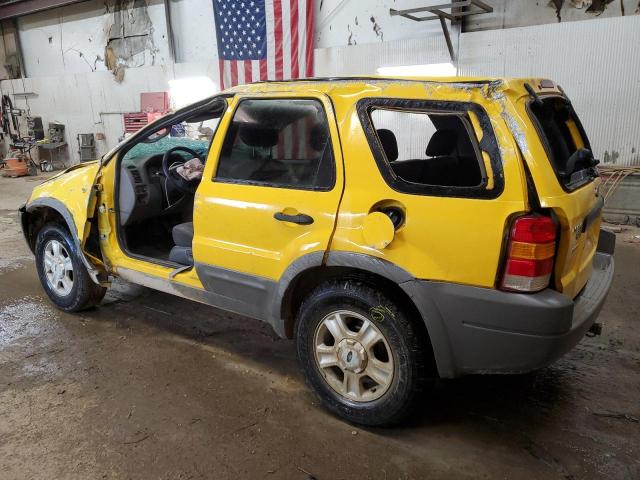 1FMYU04151KC35683 - 2001 FORD ESCAPE XLT YELLOW photo 2