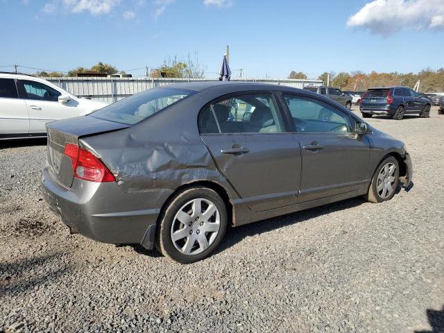 JHMFA16557S005627 - 2007 HONDA CIVIC LX GRAY photo 3