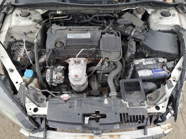 1HGCR2F33FA253480 - 2015 HONDA ACCORD LX WHITE photo 11