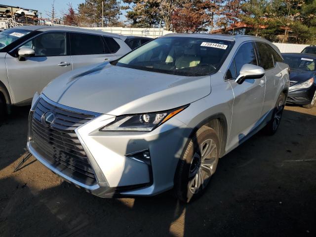 JTJDZKCA3K2016947 - 2019 LEXUS RX 350 L SILVER photo 1