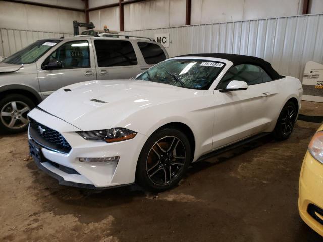 1FATP8UHXJ5166950 - 2018 FORD MUSTANG WHITE photo 1