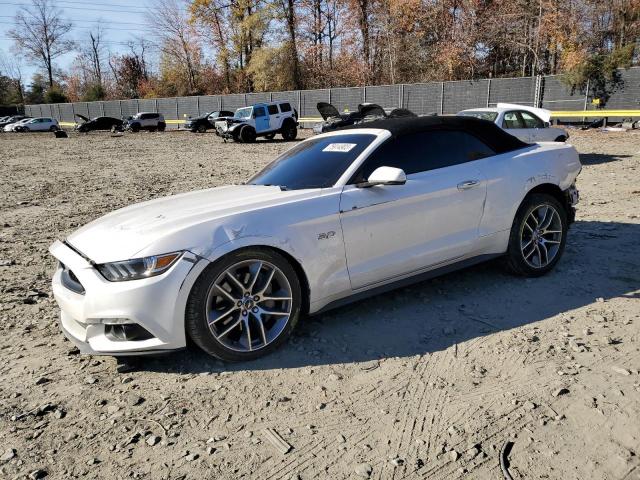 1FATP8FF5H5236876 - 2017 FORD MUSTANG GT WHITE photo 1