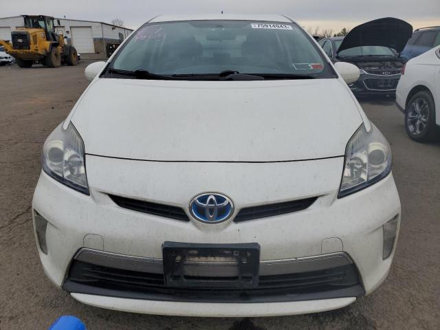 JTDKN3DP7D3036663 - 2013 TOYOTA PRIUS WHITE photo 5