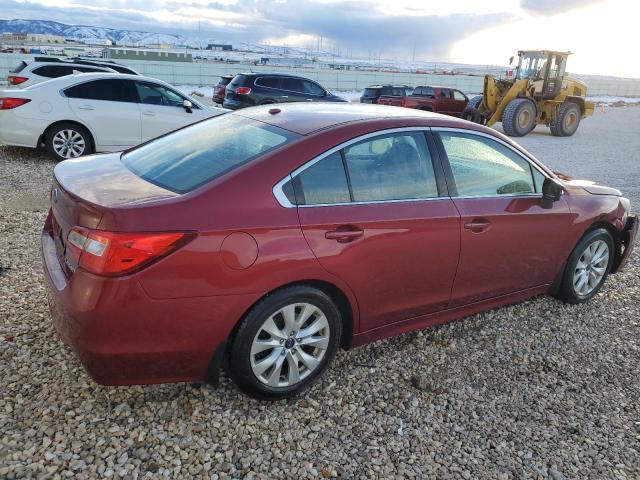 4S3BNBC63F3066510 - 2015 SUBARU LEGACY 2.5I PREMIUM RED photo 3