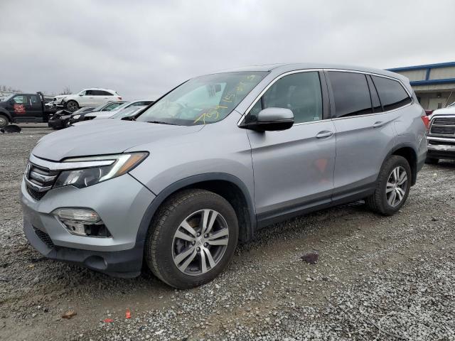 5FNYF6H89JB006851 - 2018 HONDA PILOT EXL SILVER photo 1