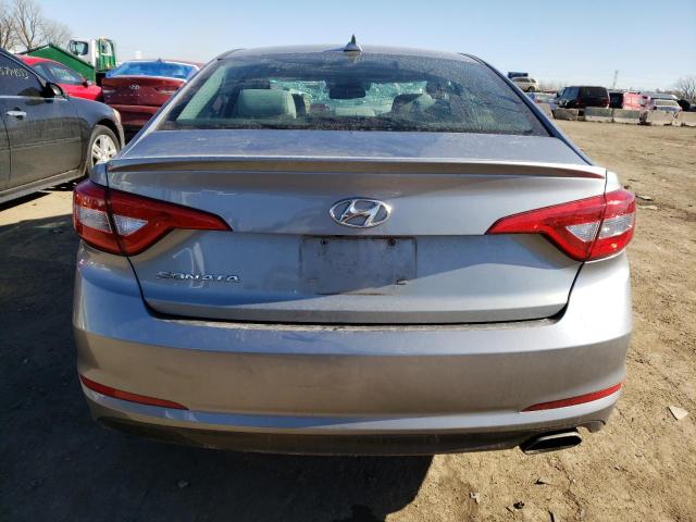 5NPE24AF4GH405463 - 2016 HYUNDAI SONATA SE GRAY photo 6