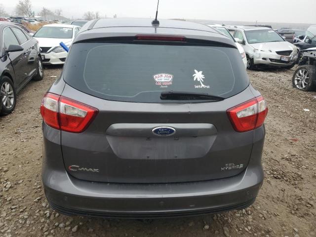 1FADP5BU2DL520138 - 2013 FORD C-MAX SEL GRAY photo 6