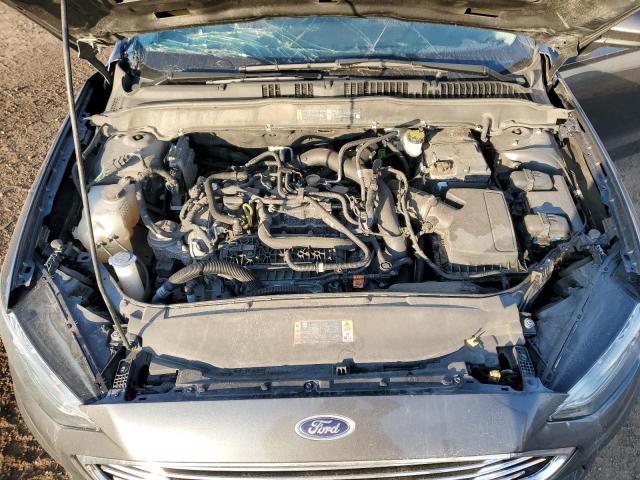 3FA6P0HD0LR140945 - 2020 FORD FUSION SE GRAY photo 11