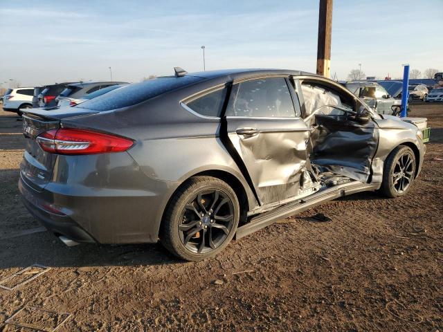 3FA6P0HD0LR140945 - 2020 FORD FUSION SE GRAY photo 3