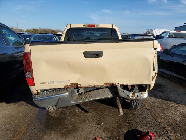 1GCDT196268297126 - 2006 CHEVROLET COLORADO CREAM photo 6