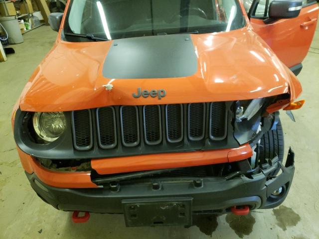 ZACCJBCT6FPC12612 - 2015 JEEP RENEGADE TRAILHAWK ORANGE photo 12