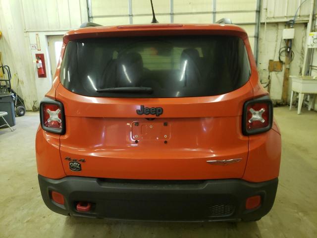 ZACCJBCT6FPC12612 - 2015 JEEP RENEGADE TRAILHAWK ORANGE photo 6