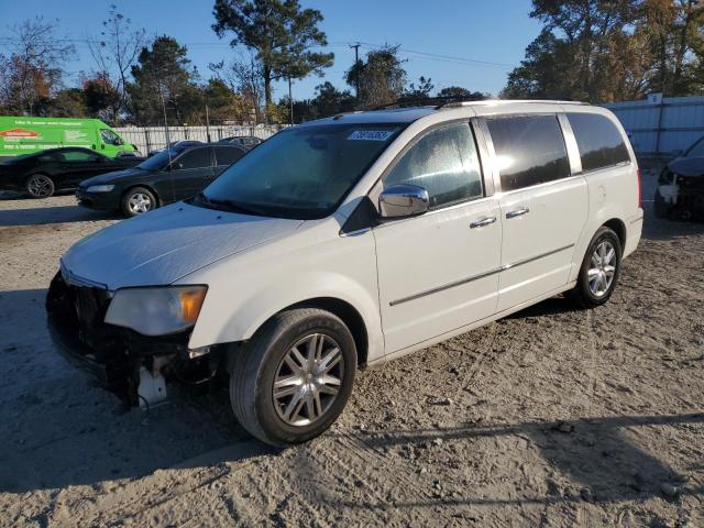 2A8HR64X48R816092 - 2008 CHRYSLER TOWN & COU LIMITED WHITE photo 1