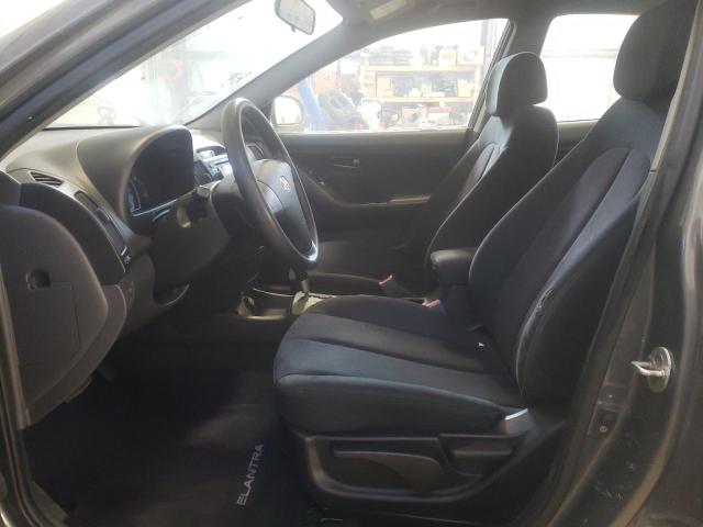 KMHDU45D88U421571 - 2008 HYUNDAI ELANTRA GL GRAY photo 7