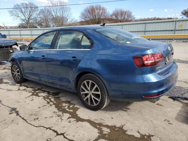 3VWDB7AJ8HM403788 - 2017 VOLKSWAGEN JETTA SE BLUE photo 2