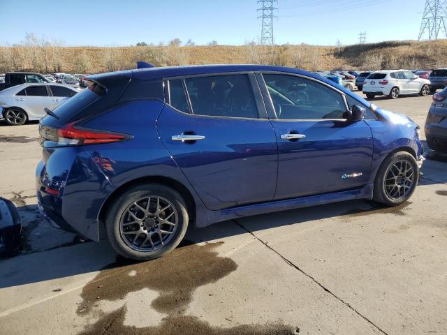 1N4AZ1CP8KC321364 - 2019 NISSAN LEAF S BLUE photo 3