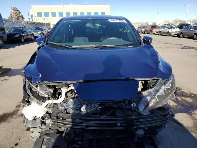 1N4AZ1CP8KC321364 - 2019 NISSAN LEAF S BLUE photo 5