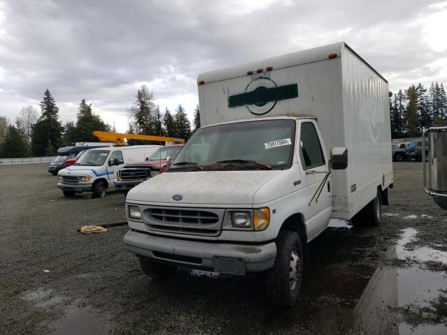 1997 FORD ECONOLINE E350 CUTAWAY VAN, 