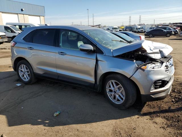 2FMPK3J91MBA03075 - 2021 FORD EDGE SEL SILVER photo 4