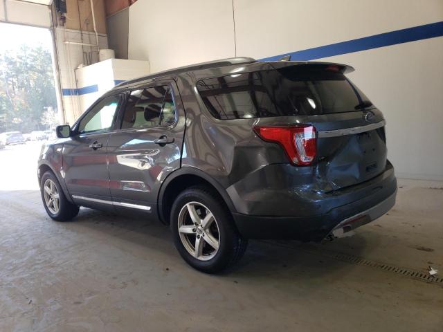 1FM5K8D89HGB69088 - 2017 FORD EXPLORER XLT GRAY photo 2