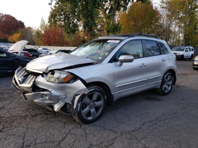 5J8TB18277A011988 - 2007 ACURA RDX SILVER photo 1