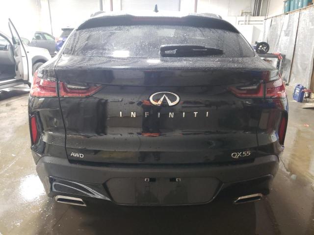 3PCAJ5K37NF101194 - 2022 INFINITI QX55 ESSENTIAL GRAY photo 6