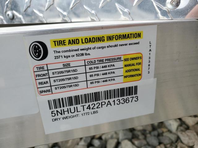 5NHULT422PA133673 - 2023 FORS TRAILER 黑色 照片 10