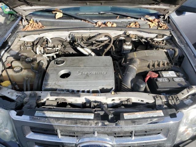 1FMCU49319KA35729 - 2009 FORD ESCAPE HYBRID CHARCOAL photo 12