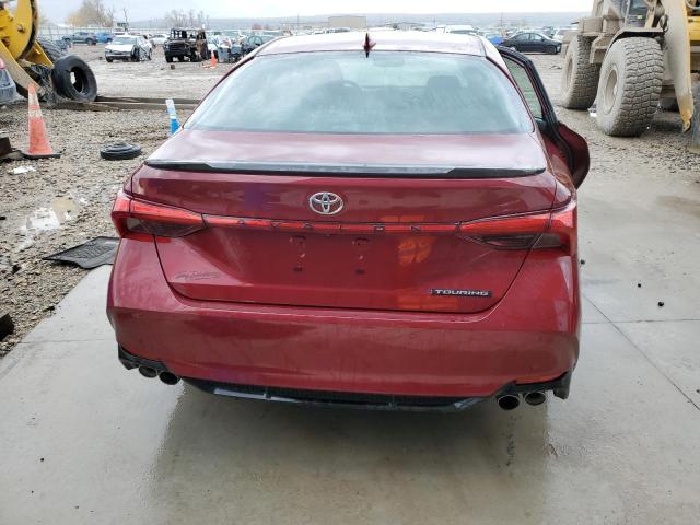 4T1BZ1FB2KU033666 - 2019 TOYOTA AVALON XLE RED photo 6