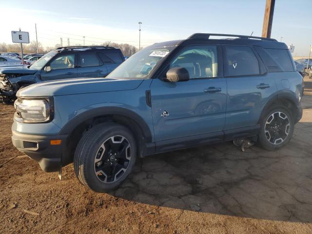 3FMCR9C67MRA01252 - 2021 FORD BRONCO SPO OUTER BANKS BLUE photo 1