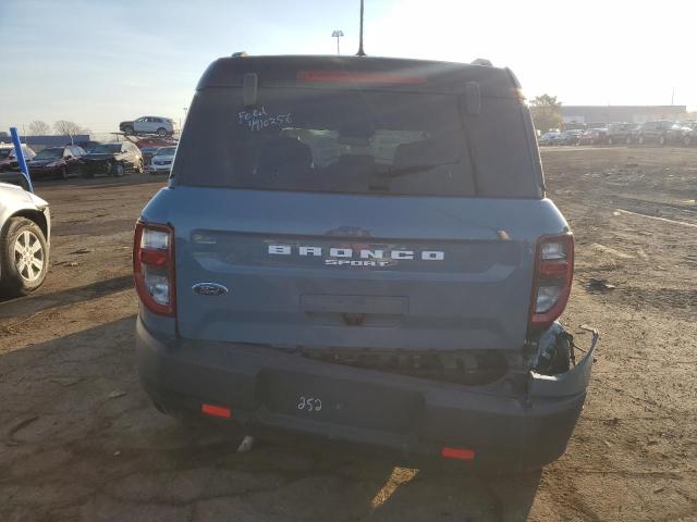 3FMCR9C67MRA01252 - 2021 FORD BRONCO SPO OUTER BANKS BLUE photo 6