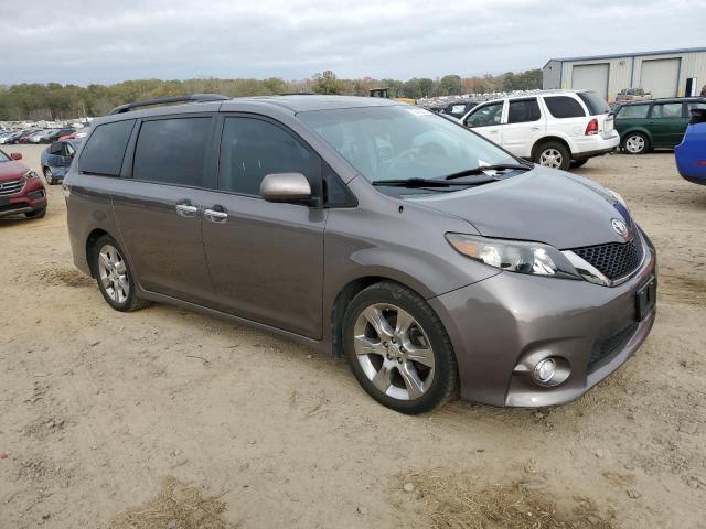 5TDXK3DC8ES442107 - 2014 TOYOTA SIENNA SPORT GRAY photo 4