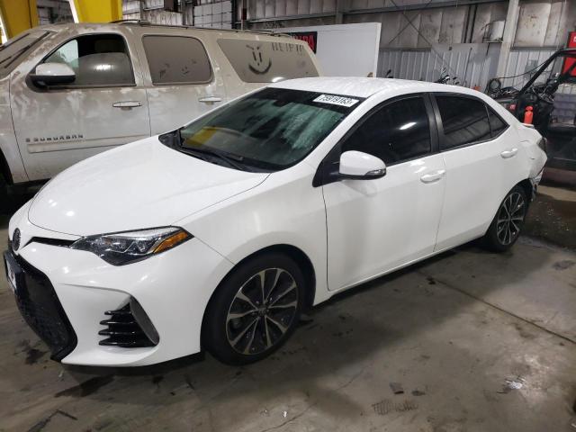 2T1BURHE2HC781140 - 2017 TOYOTA COROLLA L WHITE photo 1