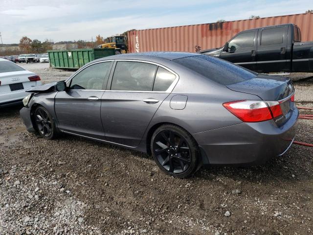 1HGCR2F39EA017348 - 2014 HONDA ACCORD LX GRAY photo 2