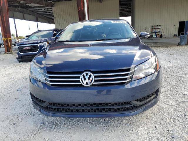 1VWBP7A35CC064878 - 2012 VOLKSWAGEN PASSAT SE BLUE photo 5