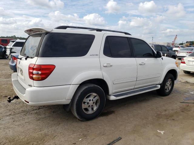 5TDZT38A52S135388 - 2002 TOYOTA SEQUOIA LIMITED WHITE photo 3