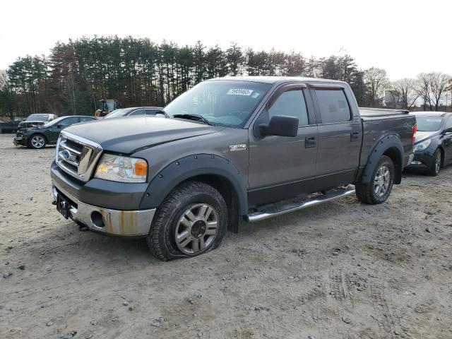 1FTPW14568FB22766 - 2008 FORD F150 SUPERCREW TAN photo 1